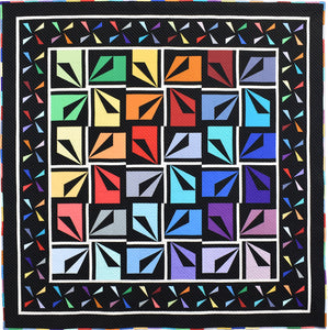 Color Tangles Quilt Pattern by Nancy Messuri Designs