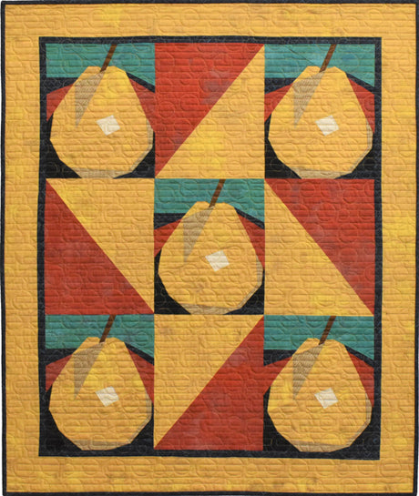 Pear Wall Hanging Pattern by Nancy Messuri Designs