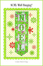 NOEL Wall Hanging Downloadable Pattern by Janine Babich