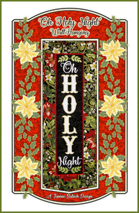 Oh, Holy Night Wall Hanging Downloadable Pattern by Janine Babich
