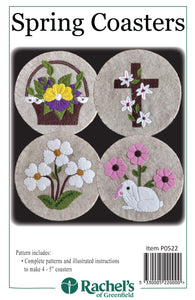 Spring Coasters Downloadable Pattern by Rachels of Greenfield