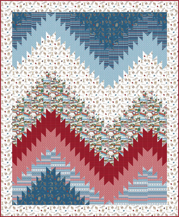 Alpine Village Quilt Pattern