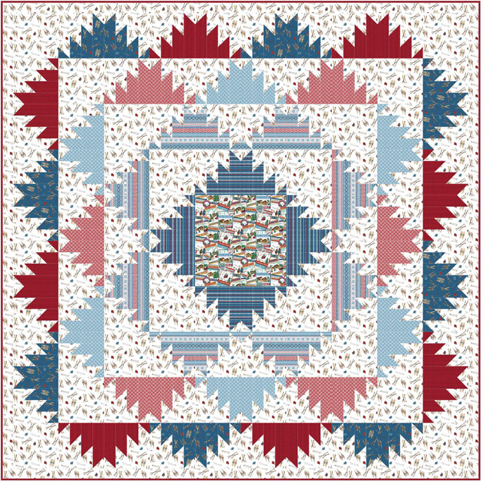Skier's Paradise Quilt Pattern