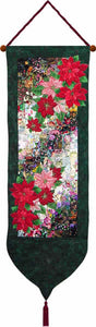 “Poinsettia Banner” Watercolor Table Runner Kit