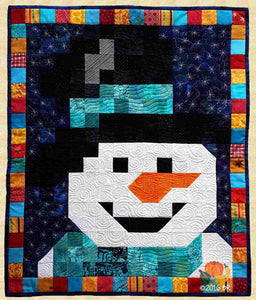 January Snowman Quilt Pattern