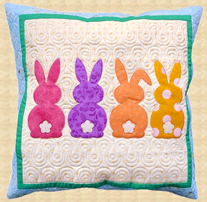 Bunny Buddies Pillow Pattern by Pumpkin Patch Patterns