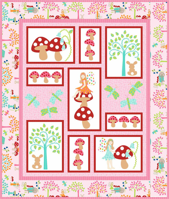 Pretty in Pink Downloadable Pattern by Kids Quilts