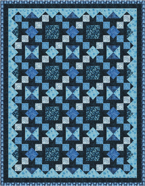 Cobalt Classic Quilt Pattern – Quilting Books Patterns and Notions