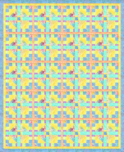 Surprise Inside Quilt Pattern by Purrfect Spots