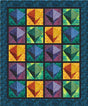 Cosmic Crystals Quilt Pattern by Purrfect Spots