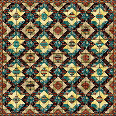 Stars Over Arizona Quilt Pattern