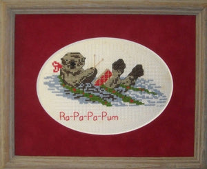 The Christmas Otter Cross Stitch Pattern