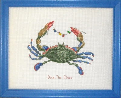 The Christmas Crab Cross Stitch Pattern