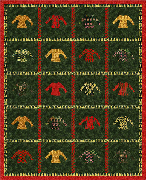 Christmas Cards Quilt Pattern by Purrfect Spots