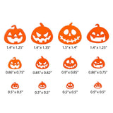 Pumpkin button size chart