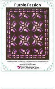 Purple Passion Downloadable Pattern by Curlicue Creations