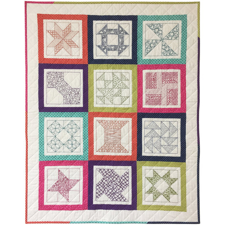 Quilt Block Stitchery Downloadable Pattern