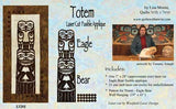 Eagle Bear Totem Laser Cut Appliqué