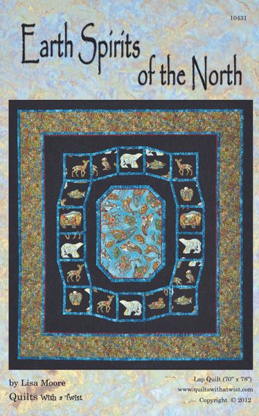 Spirits of the North, Earth and Bright Quilt Pattern
