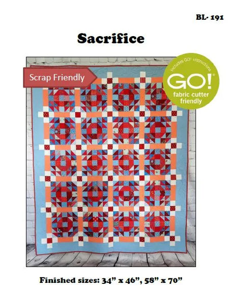 Sacrifice Downloadable Pattern by Beaquilter