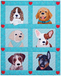 Puppy Love Quilt Pattern by Spring Creek NeedleArt