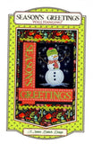 Seasons Greetings Wall Hanging Quilt Pattern by Janine Babich