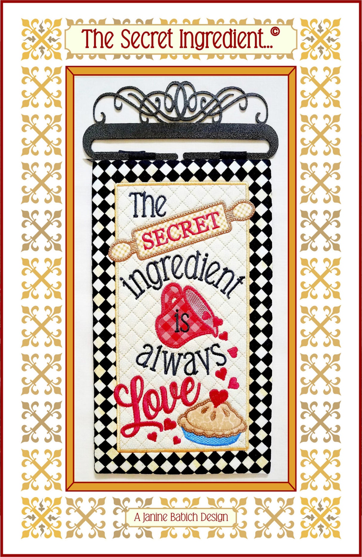 The Secret Ingredient Table Top Display Downloadable Pattern by Janine Babich