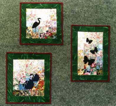 “Silhouettes On The Pond” Watercolor Quilt Kit