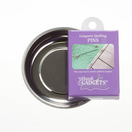 Handy Helpers 4in Magnetic Pin Bowl with Bonus Box of Pins