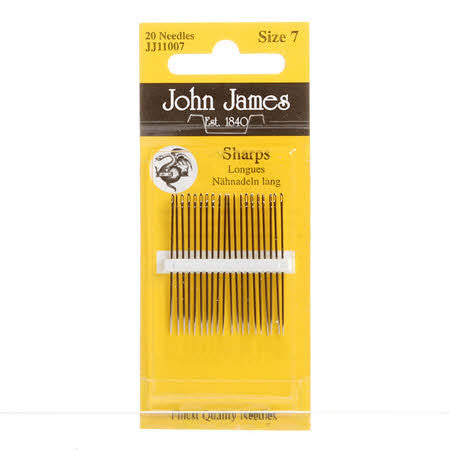 John James Sharps Needles Size 7