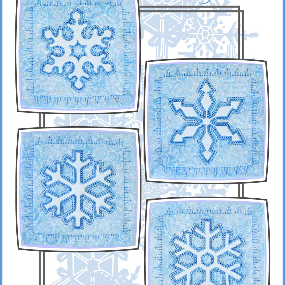 Snowflakes Keep Falling Coasters Downloadable Pattern – Quilting Books ...