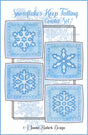 Snowflakes Keep Falling Coasters Downloadable Pattern by Janine Babich