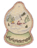 Vintage Christmas Ornament - Snow Globe