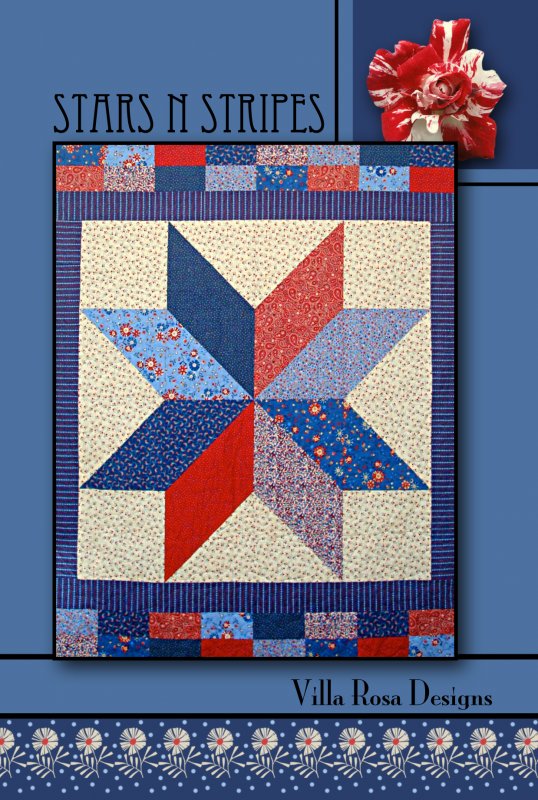Stars N Stripes Downloadable Pattern by Villa Rosa Designs