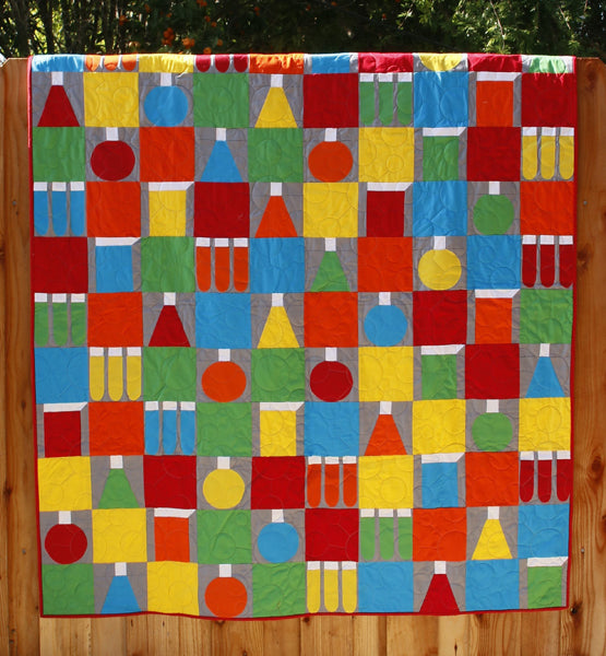 Beaker Quilt Pattern by Sew Stem