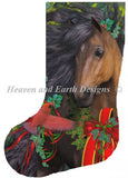 Stocking Merry Morgan Left Cross Stitch By Laurie Prindle