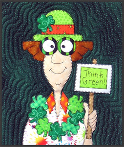 St. Patrick's Day Mini Wall-hanging Downloadable Pattern