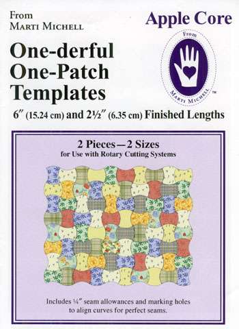 One-Derful One Patch Templates Apple Core