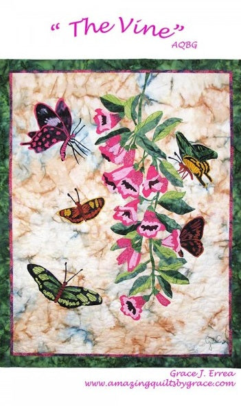 The Vine Downloadable Pattern by Amazing Quilts By Grace 