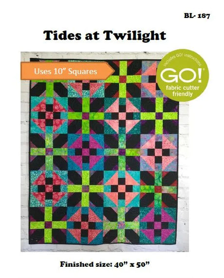 Tides At Twilight Downloadable Pattern by Beaquilter