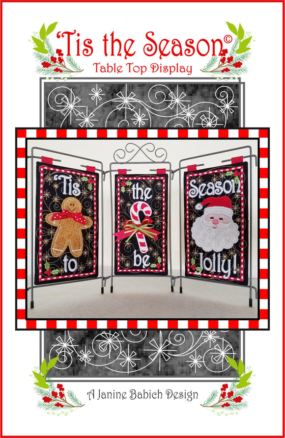 Tis the Season Table Top Display Downloadable Pattern by Janine Babich