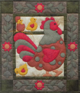 Spotty Rooster Downloadable Pattern by Rachels of Greenfield