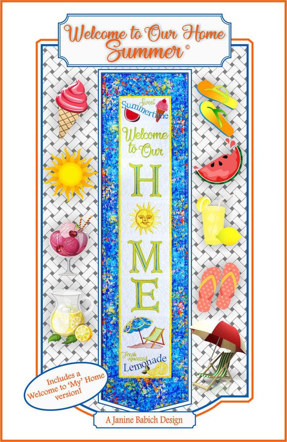 Welcome to our Home: Summer Downloadable Pattern by Janine Babich