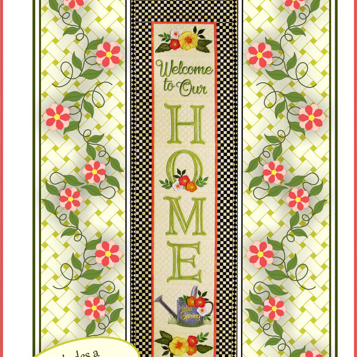 Welcome to our Home: Spring Downloadable Pattern – Quilting Books ...