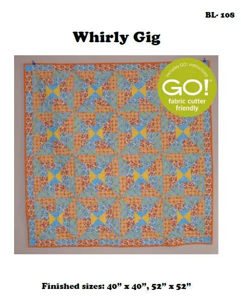 Whirly Gig Downloadable Pattern by Beaquilter
