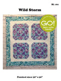 Wild Storm Downloadable Pattern by Beaquilter