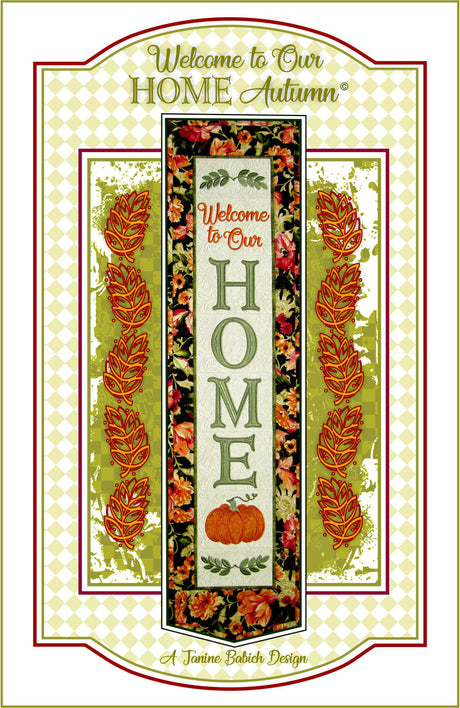 Welcome to our Home: Autumn Downloadable Pattern by Janine Babich