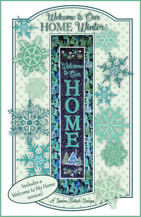 Welcome to our Home: Winter Downloadable Pattern by Janine Babich