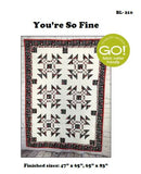 You’re So Fine Downloadable Pattern by Beaquilter